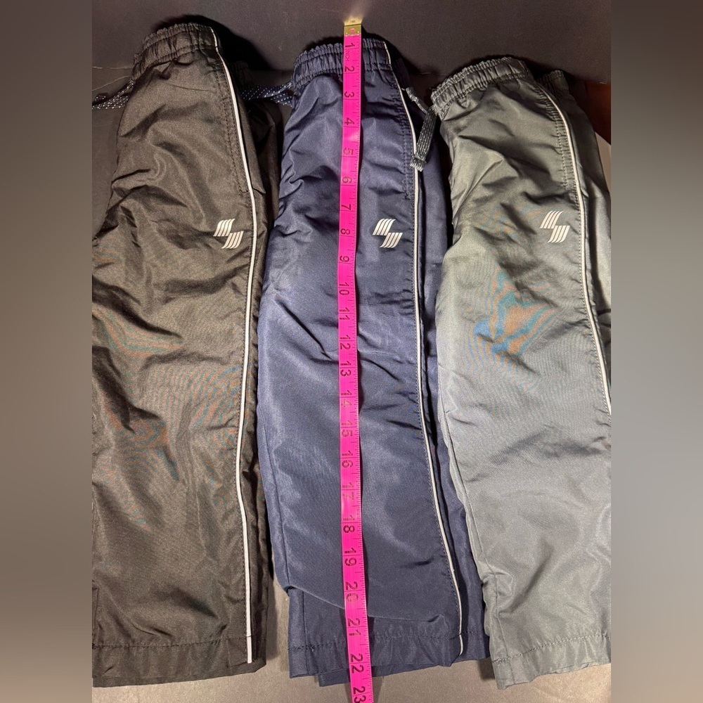 Place (The Children’s Place) Kids 3-Pack Active Pants - Navy, Gray & Black NWOT - Picture 6 of 9